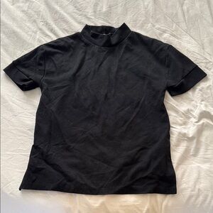Zara Black Short Sleeve Tee